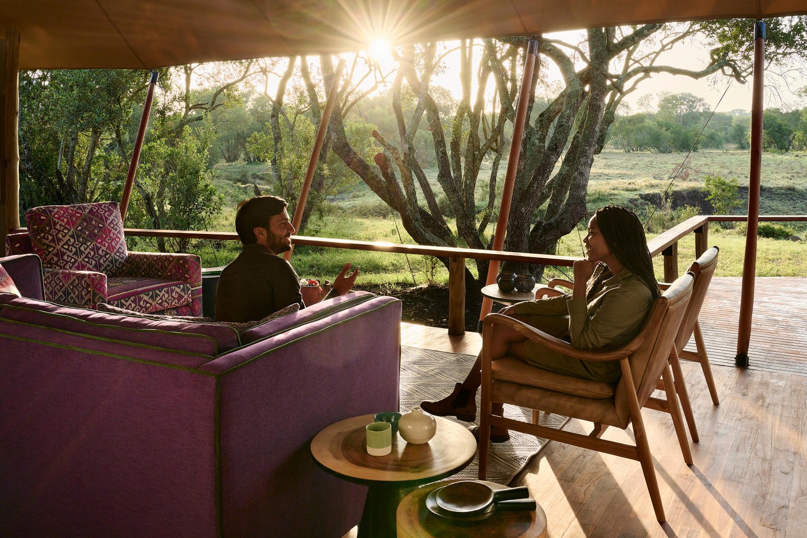 Sanctuary Tambarare Guest Tent Interior, Olpejeta Conservancy - Endless Safaris Classic Family Safari Day 6